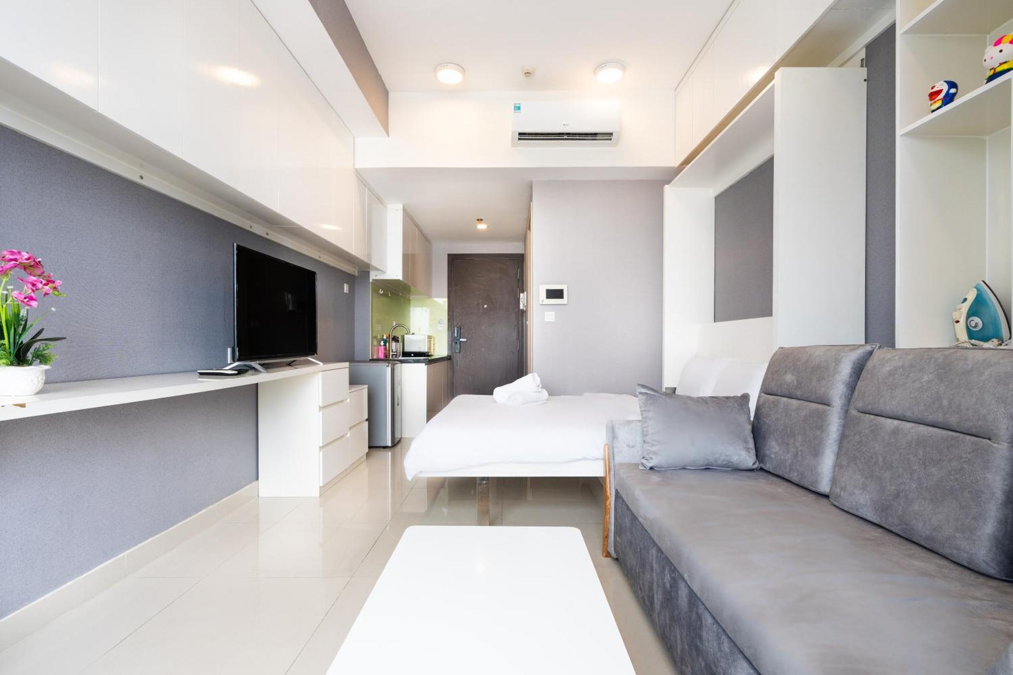 Aloha Cbd Apartment - Rivergate Tower Ho Chi Minh-staden Exteriör bild