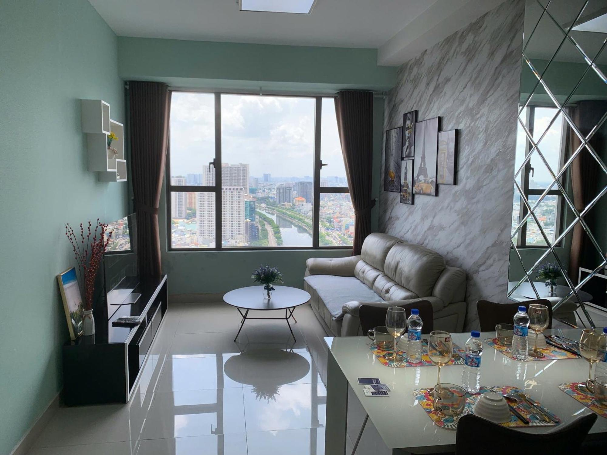 Aloha Cbd Apartment - Rivergate Tower Ho Chi Minh-staden Exteriör bild