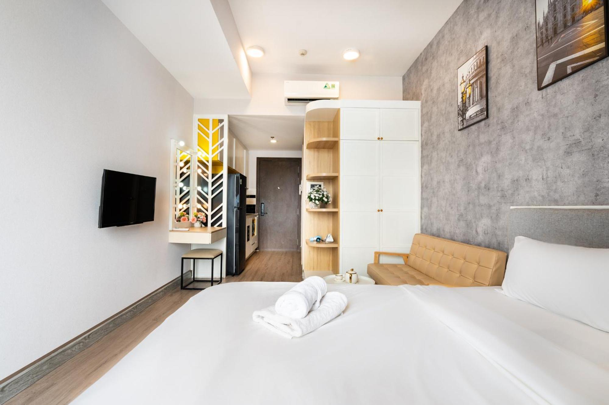 Aloha Cbd Apartment - Rivergate Tower Ho Chi Minh-staden Exteriör bild